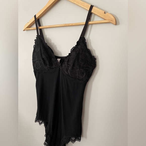 2/$20 Marilyn Monroe Black Bodysuit size small - Picture 3 of 6